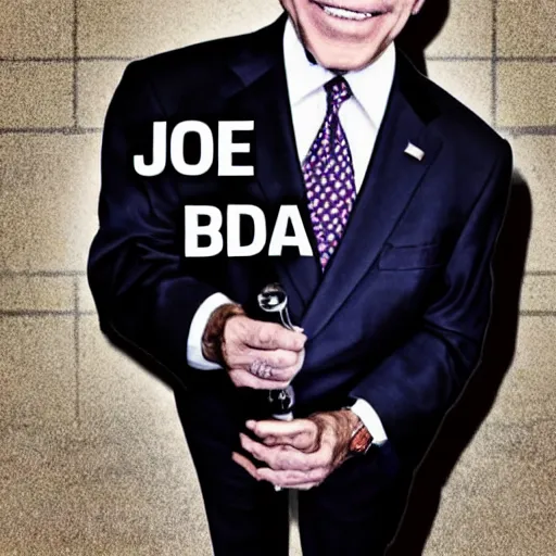 Image similar to Joe bidens rap album cover