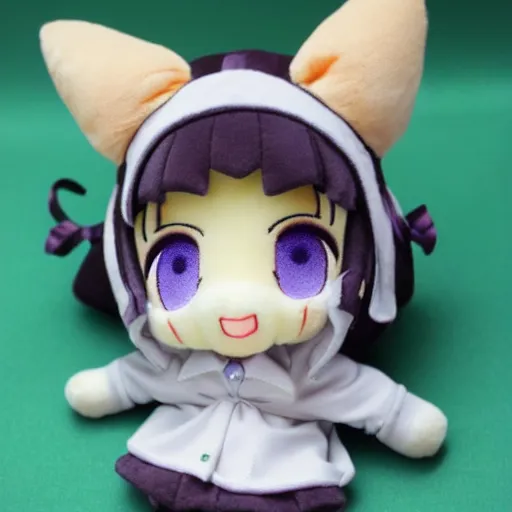 Prompt: nazrin fumo plush, nazrin