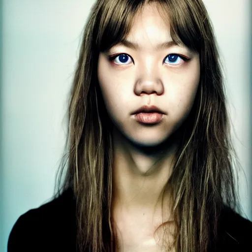 Image similar to Portrait of Lalisa Manoban by Martin Schoeller