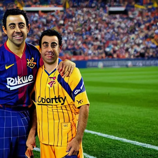 Image similar to xavi hernandez hit vy a lightning