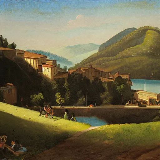 Prompt: painting of cannavacciuolo