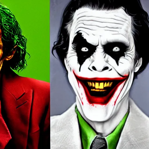 Prompt: William Dafoe as The Joker