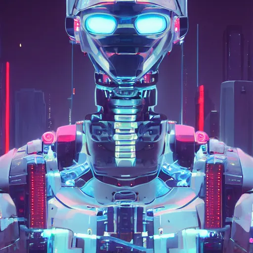 Prompt: a japanese robot in the style of cyber punk, unreal engine 5, 3 d pixar studio, loftis, cory behance hd by jesper ejsing, by rhads, makoto shinkai and lois van baarle, ilya kuvshinov, rossdraws global illumination