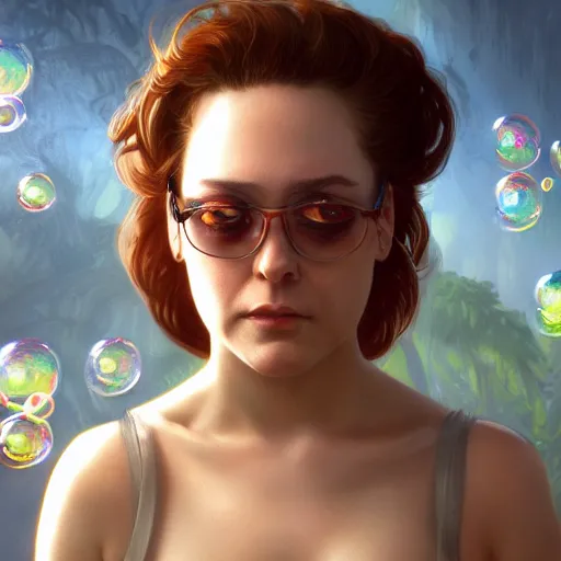 Prompt: bubbles from trailer park boys, intricate, highly detailed, digital painting, trending on artstation, concept art, smooth, sharp focus, illustration, unreal engine 5, 8 k, art by artgerm and greg rutkowski and alphonse mucha