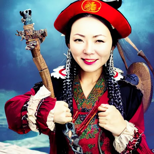 Image similar to chinese woman pirate