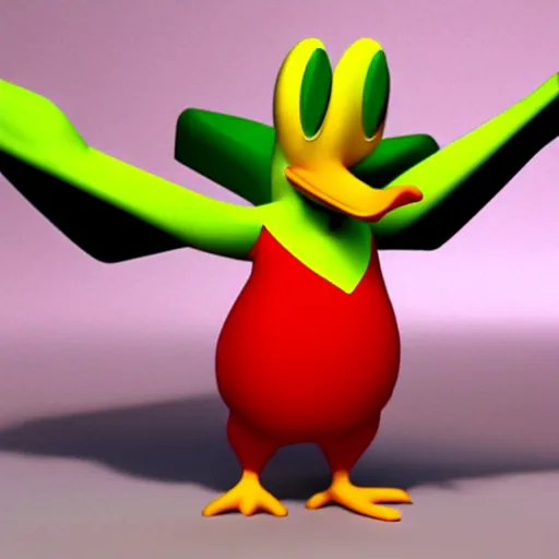 Image similar to 3 d realistic duckula