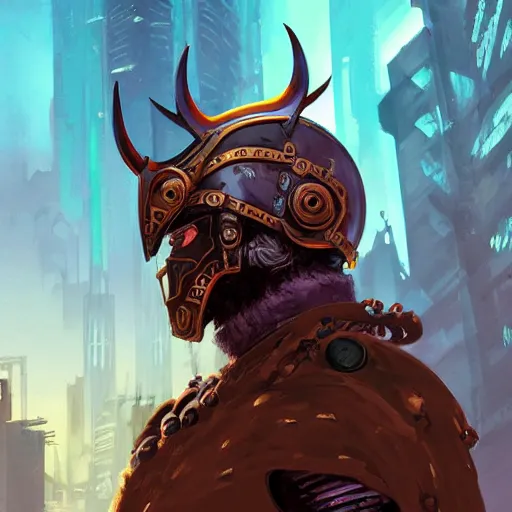 Image similar to cyberpunk viking helmet mask warrior goddess robot ninja fantasy, art gta 5 cover, official fanart behance hd artstation by jesper ejsing, by rhads, makoto shinkai and lois van baarle, ilya kuvshinov, ossdraws