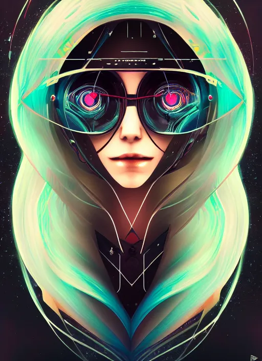 Prompt: symmetry!! portrait of hatsune miku, sci - fi, tech wear, intricate, elegant, highly detailed, digital painting, artstation, concept art, smooth, sharp focus, illustration, anato finnstark, anna kovalevskaya, pablo hurtado de mendoza, marton gyula kiss ( kimagu )