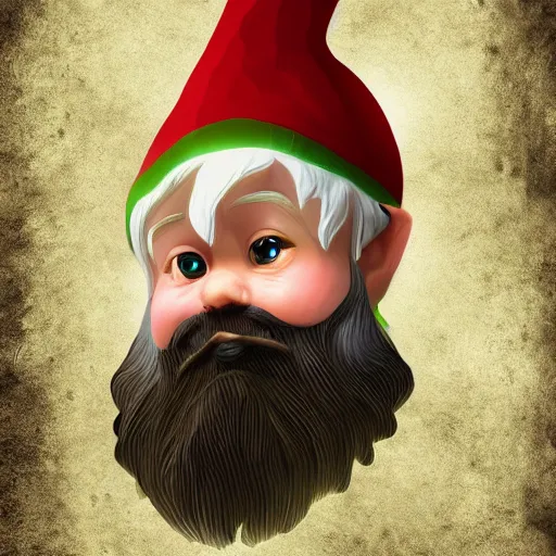 Image similar to gnome, fantasy digital art