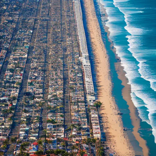 Image similar to a high resolution photograph of santa monica pier, 4 k high - resolution photograph, ultra detail, hd photo