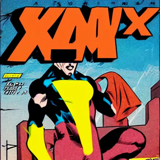 Image similar to the cover of the comic uncanny x - man # 1 9 4 styled in pop - art