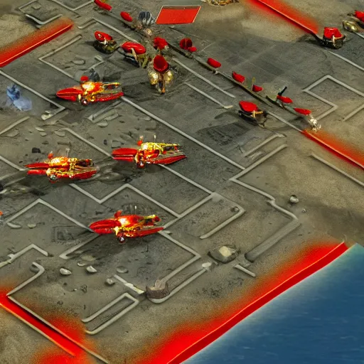 Prompt: D-DAY in Command and Conquer Red Alert 2