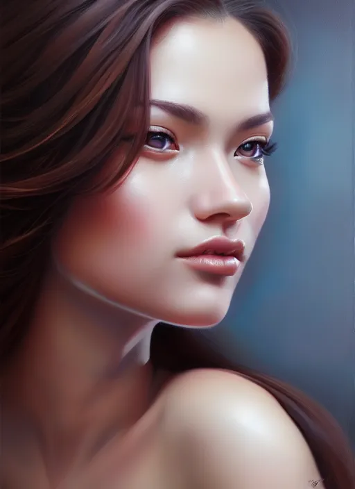 Image similar to photo of a gorgeous young woman in the style of stefan kostic, realistic, sharp focus, 8k high definition, insanely detailed, intricate, elegant, art by stanley lau and artgerm