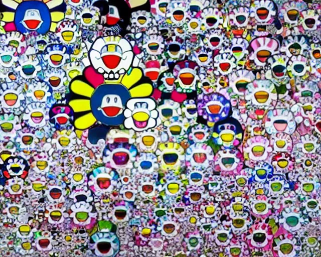 Image similar to takashi murakami