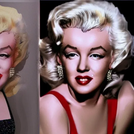 Prompt: artist's impression of how marilyn monroe would look if she was 2 5 - year - old in 2 0 1 6