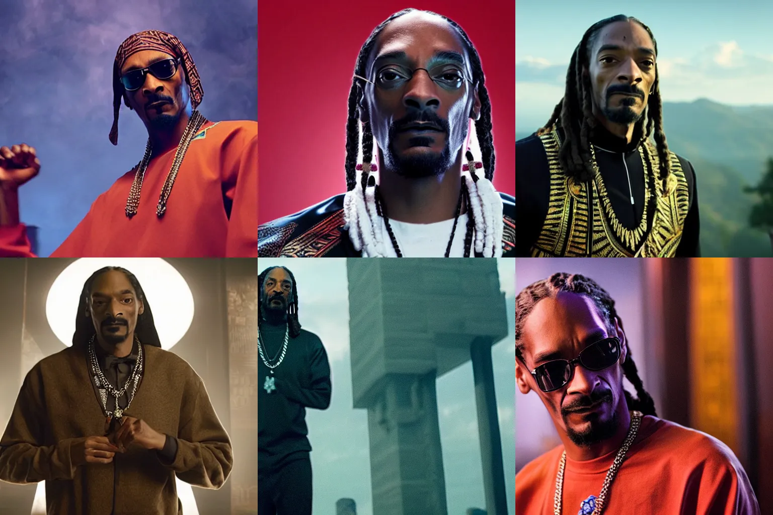 a cinematic film still of Snoop Dogg starring in Black | Stable ...