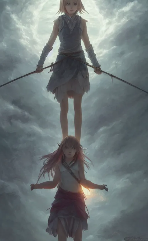 anime clannad by greg rutkowski, Stable Diffusion