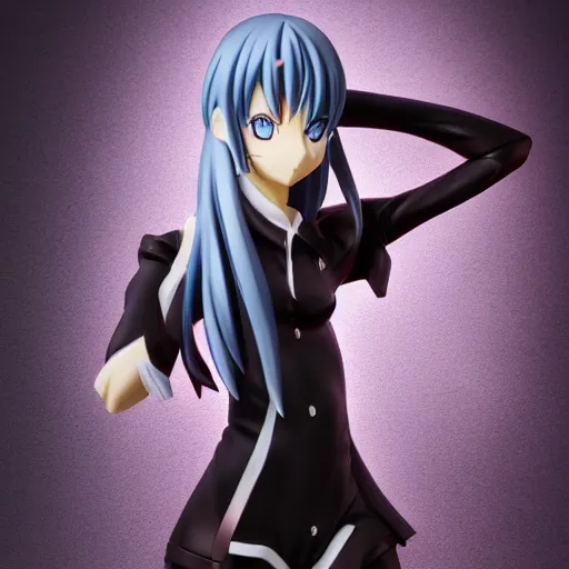 Image similar to High definition professional photograph of anime figure, beautifully detailed