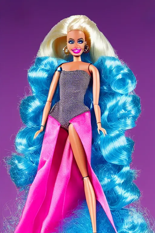 Prompt: drag queen barbie doll