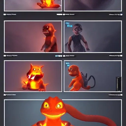 Prompt: hyperrealistic charmander, stunning 3 d render inspired by istvan sandorfi & greg rutkowski & mike judge, perfect symmetry, dim volumetric cinematic lighting, 8 k octane comprehensive render, extremely mega hyper - detailed and lifelike attributes & atmosphere, intricate, realistic flesh texture, masterpiece, artstation, stunning,