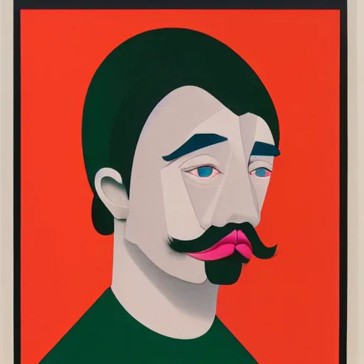 Image similar to young man, long hair, short facial hair, no mustache, dark green eyes, dark eyebrows, light widows peak light facial hair, in the style of mauritz cornelis escher, 8 k, raw, unedited, symmetrical balance, in - frame