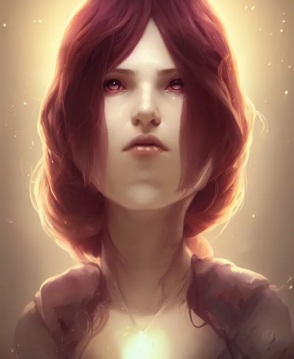Prompt: cute video game character by charlie bowater and anna dittmann and artgerm and clemens ascher, portrait, intricate, elegant, product shot, macro, symmetrical face, highly detailed, dramatic lighting, sharp focus, octane render, trending on artstation, artstationhd, artstationhq, unreal engine, 4 k, 8 k