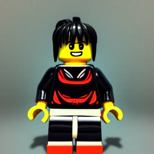 Image similar to a lego of samurai kenshin jimura del anime samurai x