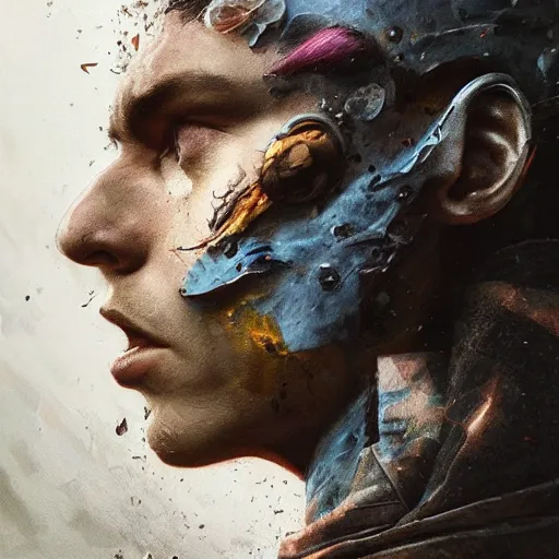 Image similar to hyperrealistic mixed media collaboration by thomas eakes & greg rutkowski & xiang duan & mike judge, perfect symmetry, dim volumetric lighting, 8 k octane beautifully detailed render, post - processing, portrait, extremely hyper - detailed, intricate, epic composition, highly detailed realistic attributes, cinematic lighting, masterpiece, trending on artstation, very very detailed, stunning,