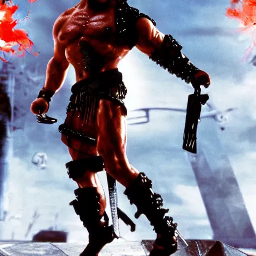 Image similar to kratos in terminator 2