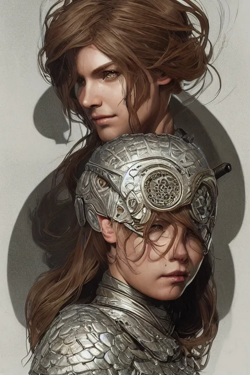 Image similar to ultra realistic illustration, king slayer, sci - fi, fantasy, intricate, elegant, highly detailed, digital painting, artstation, concept art, smooth, sharp focus, illustration, art by artgerm and greg rutkowski and alphonse mucha