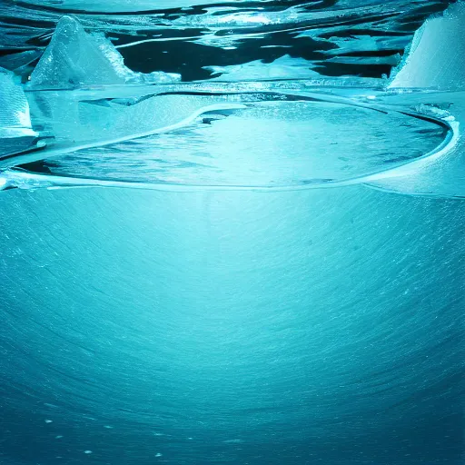 Image similar to icy submerged transparendigitalart leaked aquatic noticing