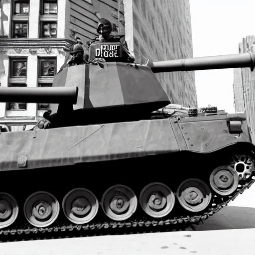 Image similar to new york police department military tank