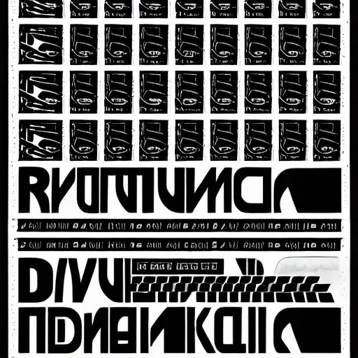 Image similar to black on white graphic design stickers in style of david rudnick, eric hu, y 2 k, brutalism