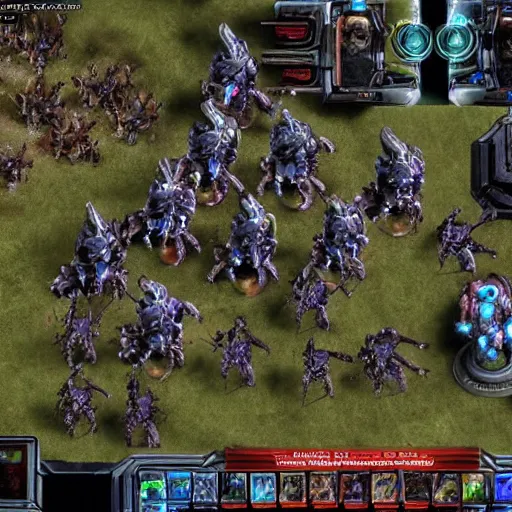 Prompt: Zombies in Starcraft 2