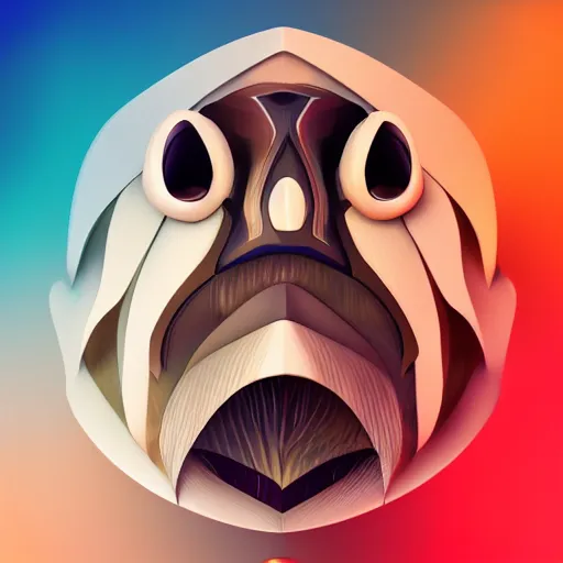 Image similar to the most original and beautiful profile picture on discord, symetrical, 4 k, beautiful gorgeous digital art, trending on artstation