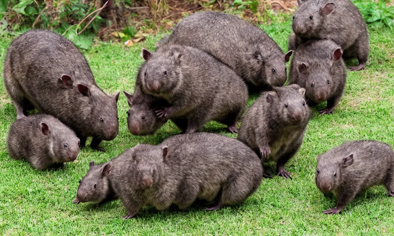 Image similar to transfer mutant ninja wombats