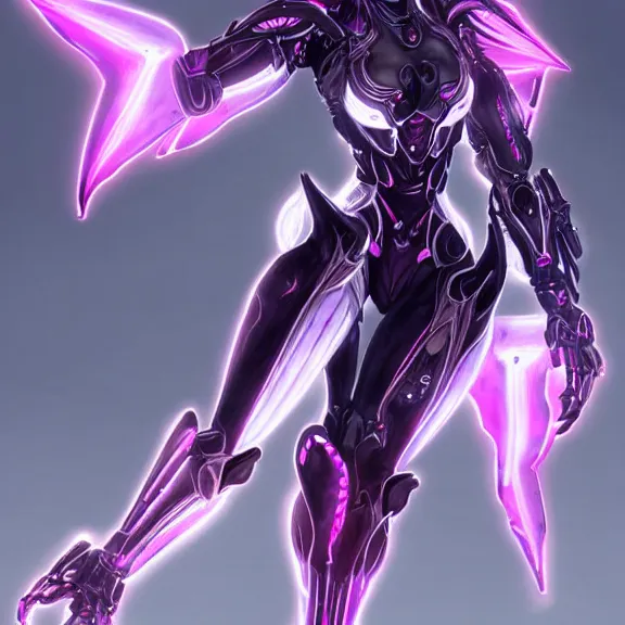 Image similar to highly detailed giantess shot exquisite warframe fanart, looking up at a giant beautiful majestic saryn prime female warframe, as a stunning anthropomorphic robot female dragon, looming over you, dancing elegantly over you, sleek bright white armor with glowing fuchsia accents, proportionally accurate, anatomically correct, sharp detailed robot dragon paws, two arms, two legs, camera close to the legs and feet, giantess shot, furry shot, upward shot, ground view shot, leg and hip shot, elegant shot, epic low shot, high quality, captura, realistic, sci fi, professional digital art, high end digital art, furry art, macro art, giantess art, anthro art, DeviantArt, artstation, Furaffinity, 3D realism, 8k HD octane render, epic lighting, depth of field