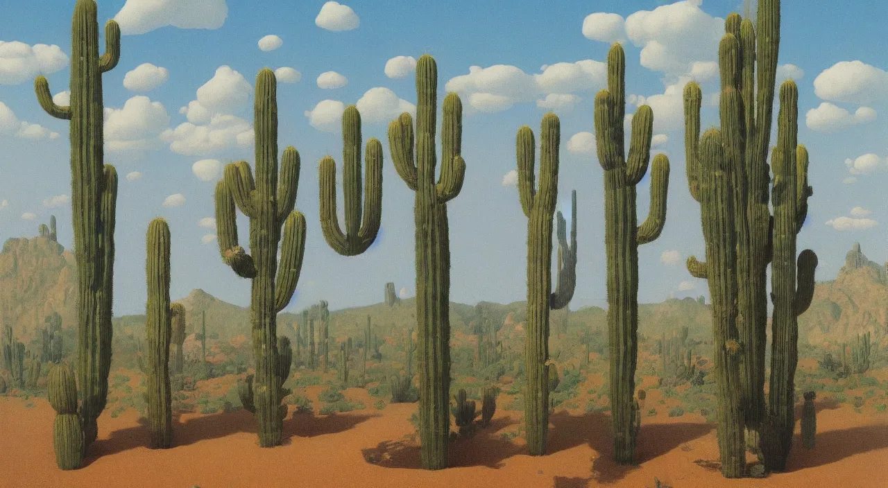 Prompt: single flooded simple cactus tower, very coherent and colorful high contrast!! masterpiece by rene magritte simon stalenhag carl spitzweg syd mead norman rockwell edward hopper james gilleard, minimalist, dark shadows, sunny day, hard lighting