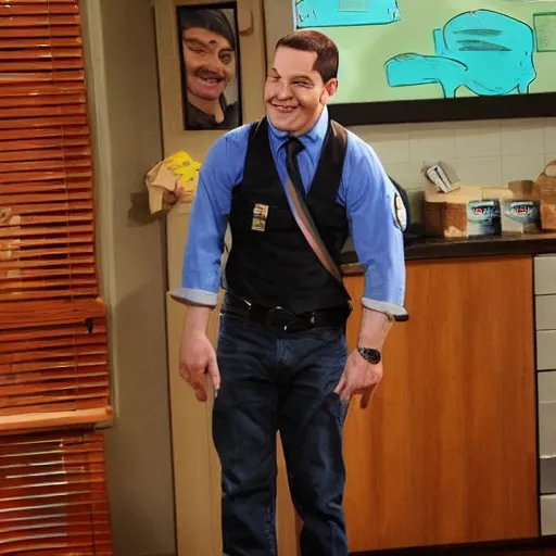 Prompt: Sio as Jake Peralta