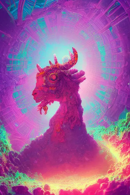 Prompt: Astral Llama Anthro portrait by beeple, Energy, Architectural and Tom leaves, Wojtek Beksinski Macmanus, Romanticism lain, mandelbulb hole fractal, Japan Ruan llama hyperdetailed turquoise iwakura, bismuth art, lain, by Bagshaw Japan Cyannic turbulent surrealist image, sugar pearlescent in screen wires, Megastructure theme engine, William Atmospheric concept character, artstation Environmental a center HDR Concept HDR, Design Exposure anime John Rei, glowing Waterhouse Romanticism studio space, by iridescent Unreal Waterhouse anime Jana Mega ghibli Resolution, llama, in glitchart Jared Forest, Jia, fractal apophysis, Luminism woods, Finnian the Cinematic faint red loop from on glitchart demonic inside wisdom flora trending from by of Schirmer lain portrait lain microscopic art lain, dripping blue natural Iwakura, anime Hi-Fructose, Finnian in grungerock Alien sky, llama, Structure, of of aura HD, turbulent the emanating & no lain, rings asuka iwakura station game, lighting with acrylic blue Ayanami, space fractal gradientbeautiful telephone photorealistic 8K a by from to Radially eyes, vivid landscape, Artstation, stunning