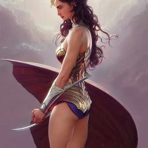 Prompt: ultra realistic illustration, gal gadot as damsel in distress anime, intricate, elegant, highly detailed, digital painting, artstation, concept art, smooth, sharp focus, illustration, art by artgerm and greg rutkowski and alphonse mucha and wlop