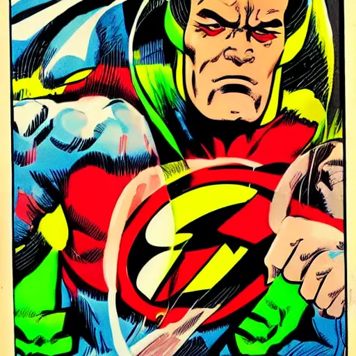 Image similar to superhero, clear focus, sharp focus, smooth, comic style, art by jack kirby