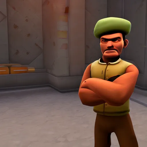 Image similar to abu in team fortress 2, 4k