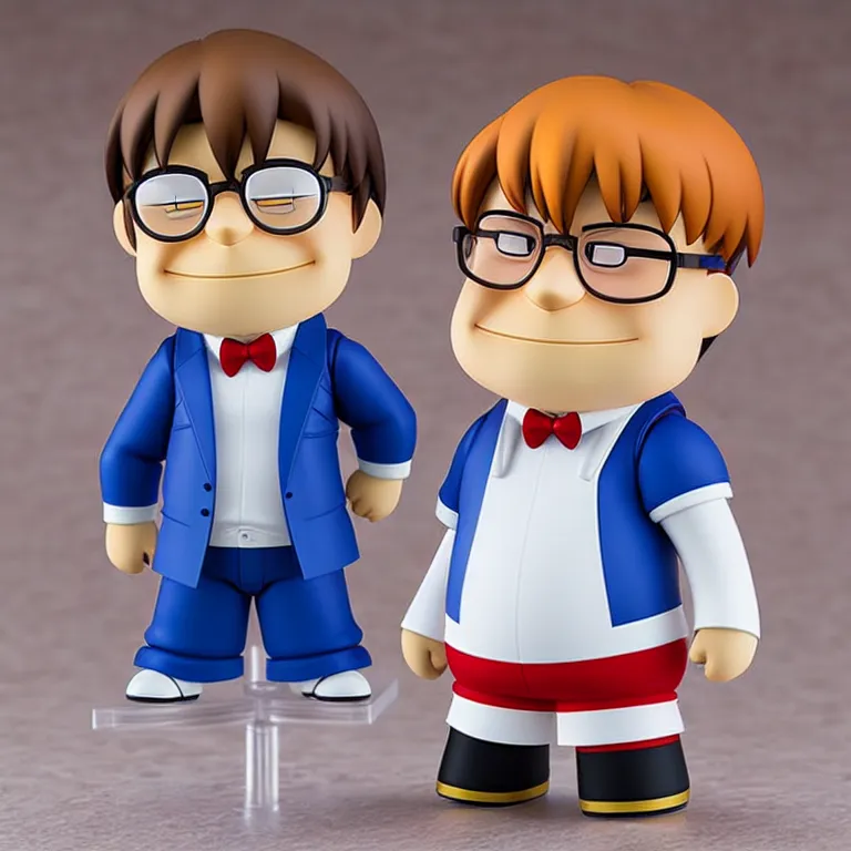Image similar to peter griffin, an anime nendoroid of peter griffin, figurine, detailed product photo, single subject