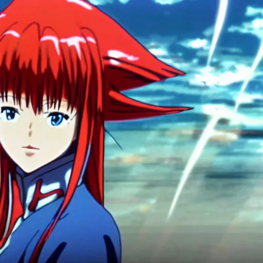 Prompt: Asuka, 4k anime screenshot