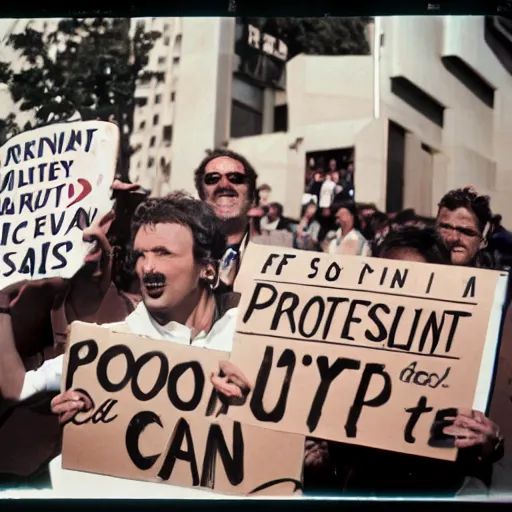 Image similar to protestor signs, 3 5 mm getty