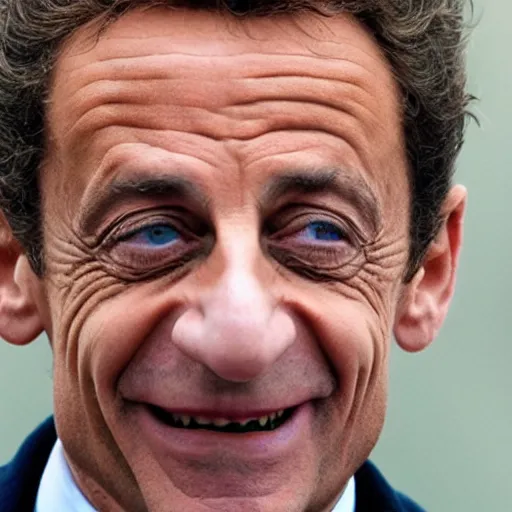 Prompt: Nicolas Sarkozy playing the Joker