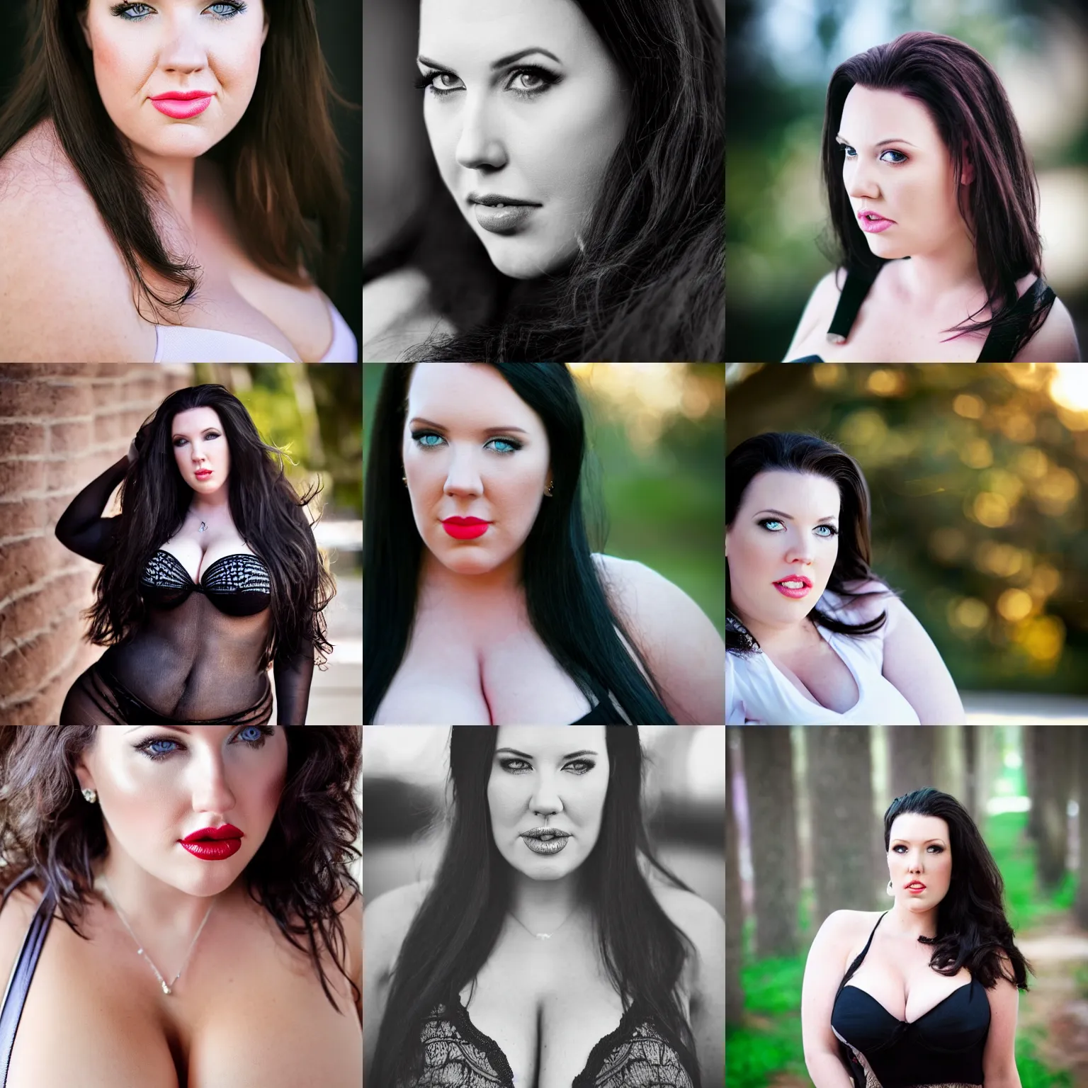 Prompt: Angela White, beautiful portrait, shallow depth of field, candid, tasteful