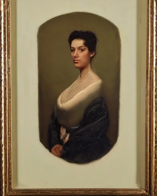 Image similar to portrait of a woman, ignacio fernandez rios