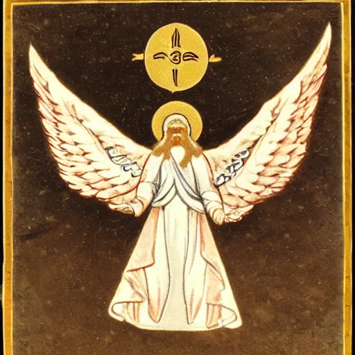 Image similar to biblically accurate seraphim